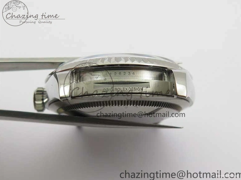 0125 Stylish DateJust 36 SS 126200 BP Maker 1:1 Best Edition Fluted Bezel Blue Dial on Oyster Bracelet 2538